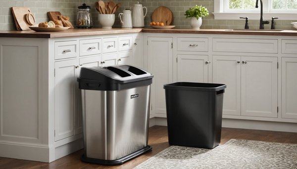 Poubelle cuisine originale : l'élégance au quotidien dans votre cuisine
